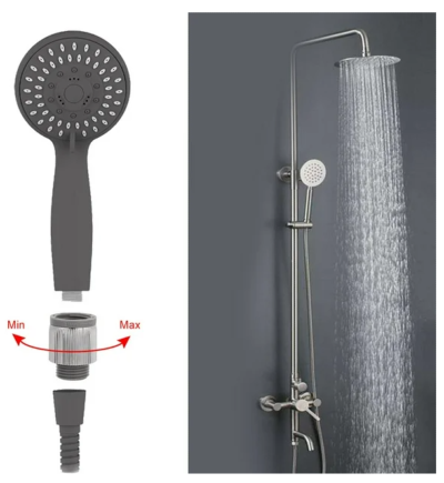 Stop douche régulateur de débit douchette